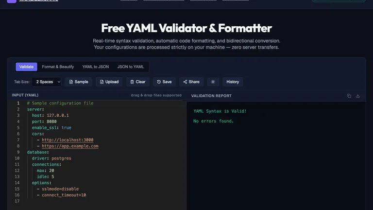 YAML Editor Pro Preview